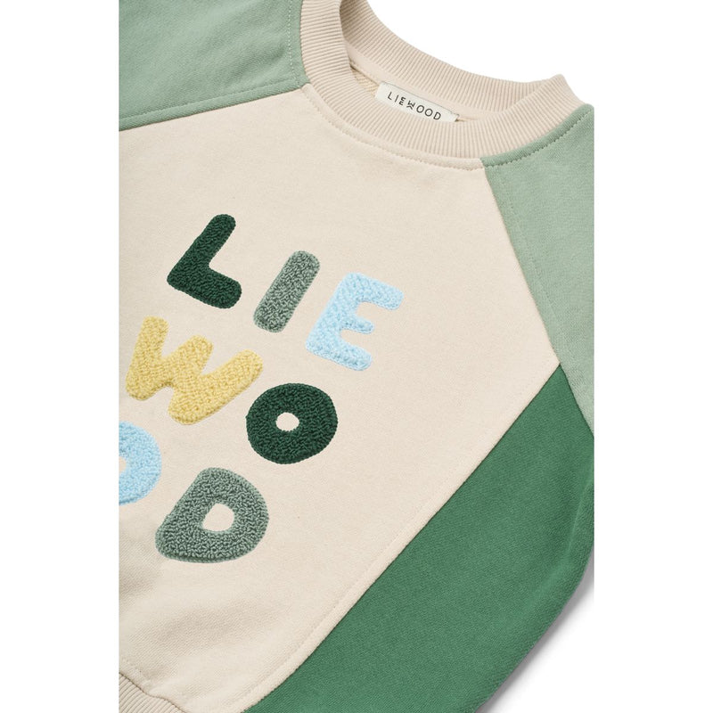 Liewood AUDE Placement Sweatshirt - Liewood peppermint / Sandy - Sweatshirts