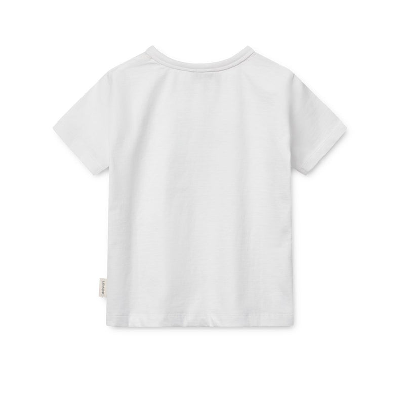 Liewood APIA T-Shirt mit Motiv - Liewood Pale tuscany / Crisp white - T-shirt