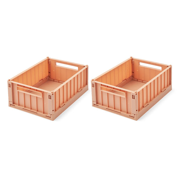 Liewood Weston Aufbewahrungsbox Klein 2er-Pack - Tuscany rose - Aufbewahrungsbox