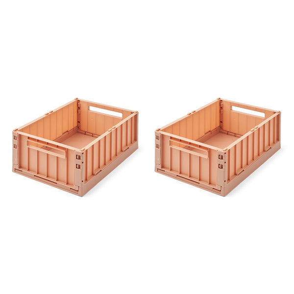 Liewood Weston Aufbewahrungsbox Medium 2er-Pack - Tuscany rose - Aufbewahrungsbox