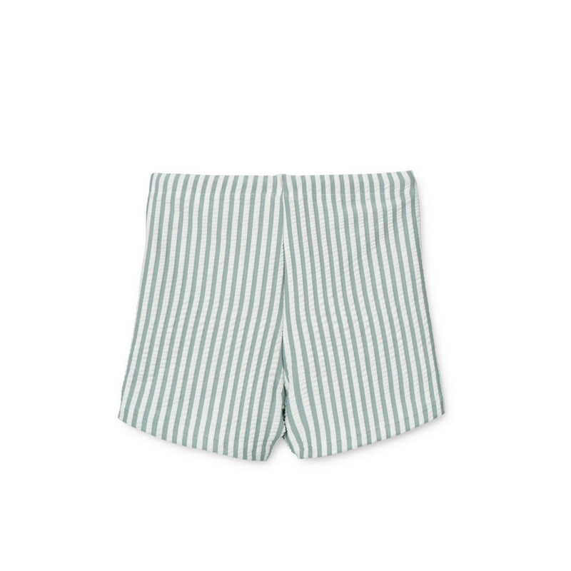 Liewood Otto Badehose - Y/D stripe: Sea blue/white - Badehose