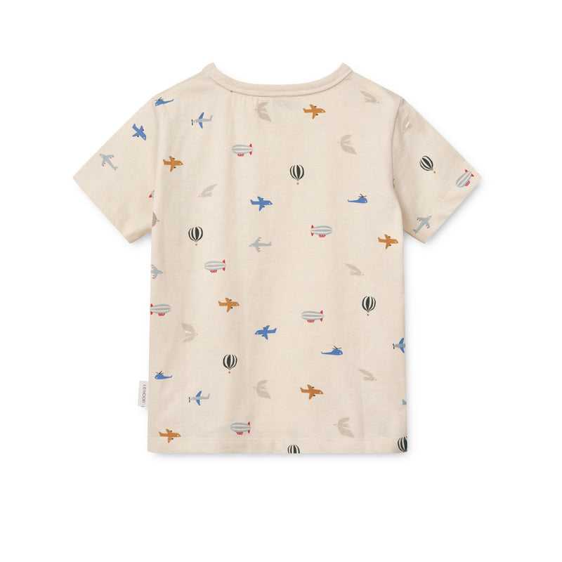 Liewood APIA Print T-Shirt - Aviator / Ecru - T-shirt