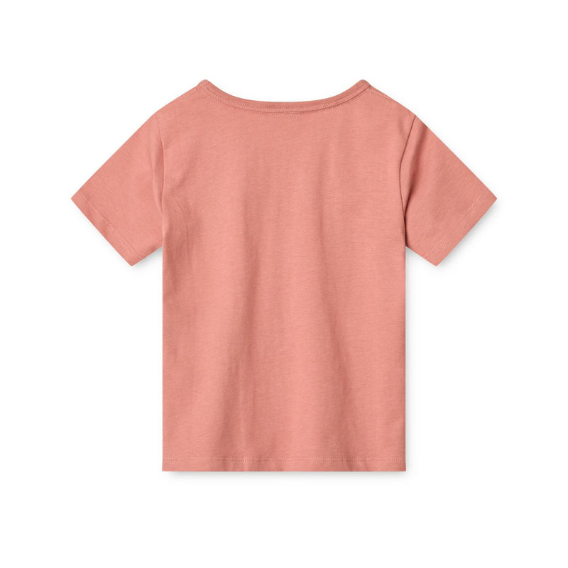 Liewood APIA Kurzarm T-Shirt - Dusty raspberry - T-shirt