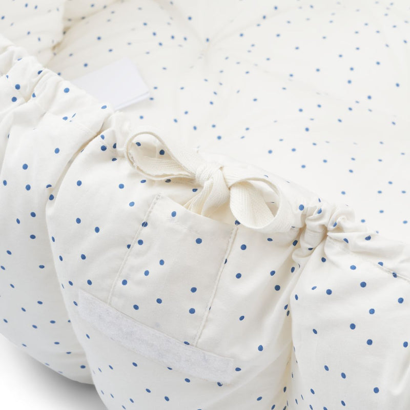 Liewood Ola Baby-Aktivitätsnest - Classic dot creme de la creme - Baby nest