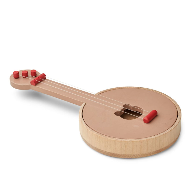 Liewood Chas-Banjo - Apple red / Tuscany rose - Musikinstrument