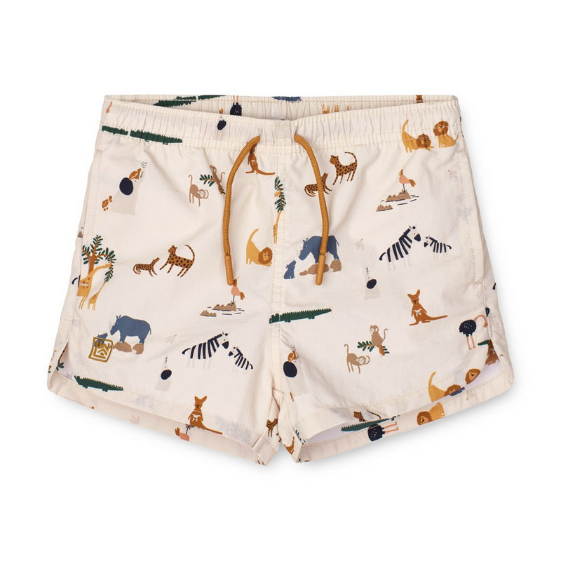 Liewood Aiden Badeshorts - All together / Sandy - Badeshorts
