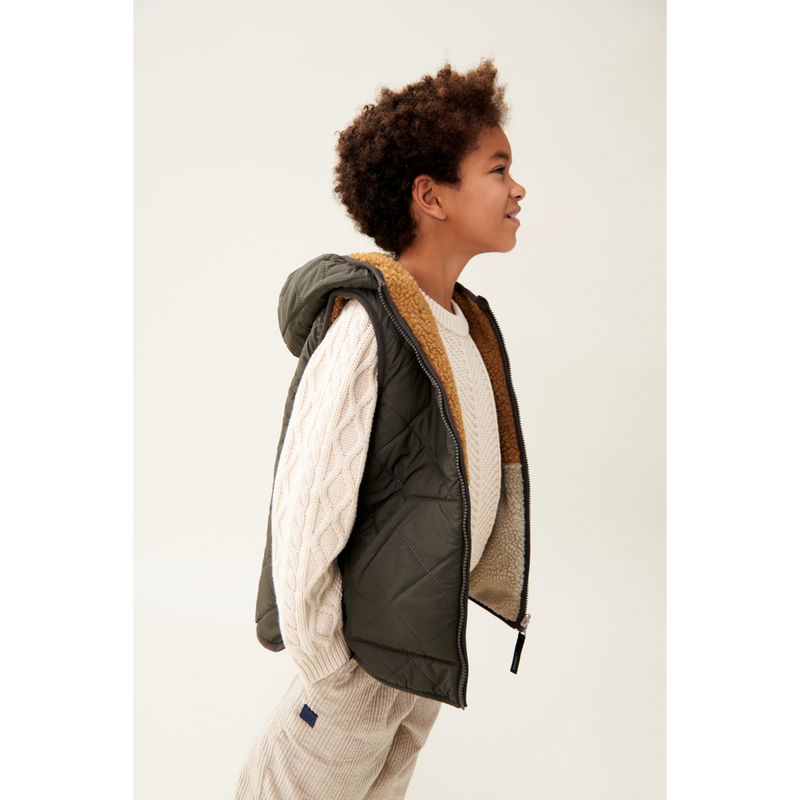 Liewood Diana Wendbare Weste - Army brown mix - Vest