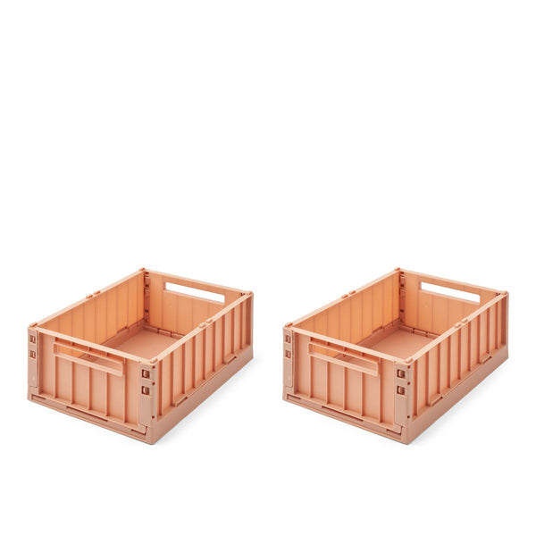 Liewood Weston Aufbewahrungsbox Medium 2er-Pack - Tuscany rose - Aufbewahrungsbox