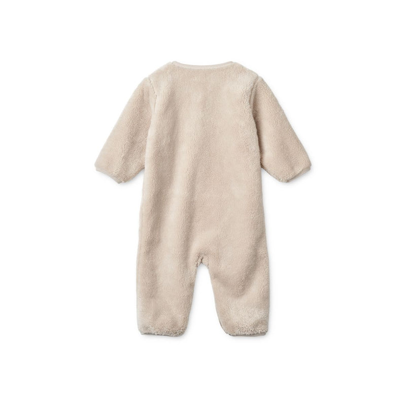 Liewood Bailey Baby Pile-Overall - Sandy - Jumpsuits