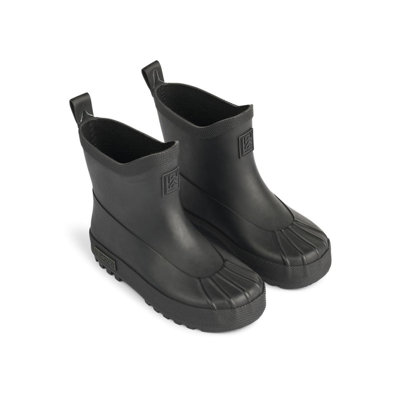 Liewood Isaac Technischer Regenstiefel - Black / Army brown - Regenstiefel