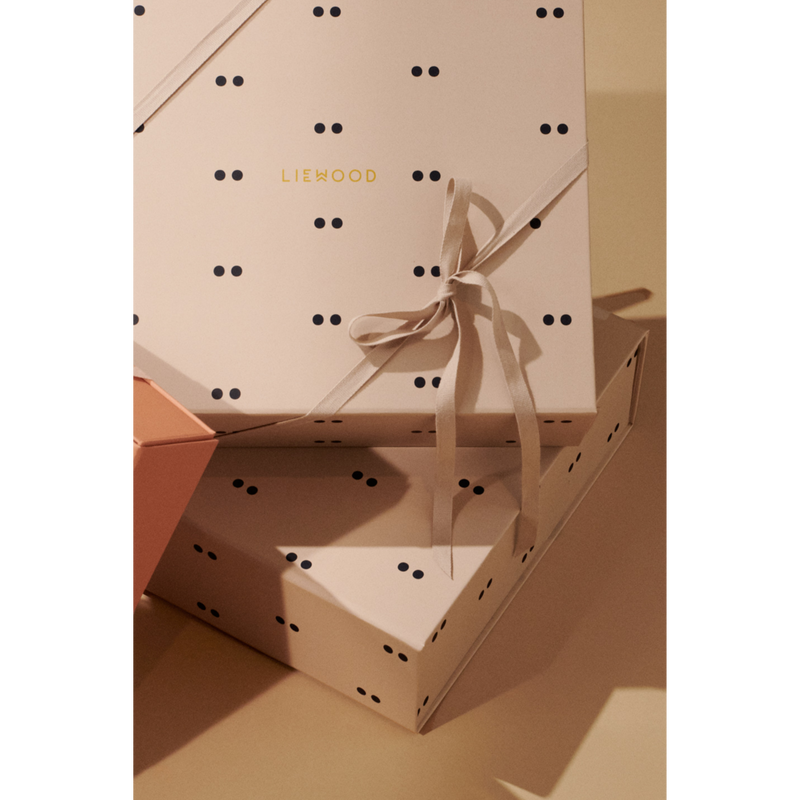 Liewood Große Geschenkbox - Double dot / Sandy - Geschenkpapier