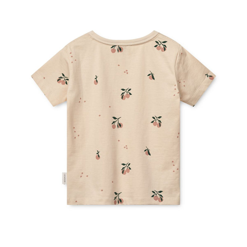 Liewood APIA Print T-Shirt - Peach / Sea shell - T-shirt