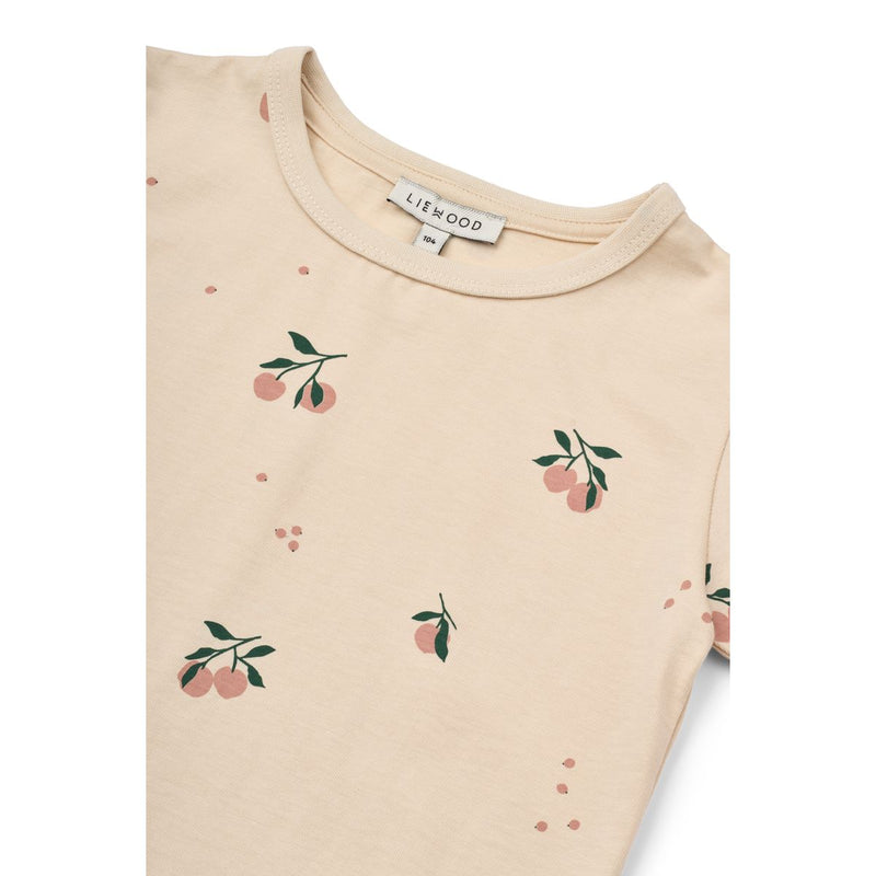 Liewood APIA Print T-Shirt - Peach / Sea shell - T-shirt