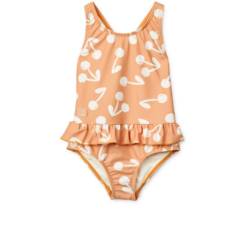 Liewood Amara Bedruckter Badeanzug - Cherry blossom / Light apricot - Badeanzug