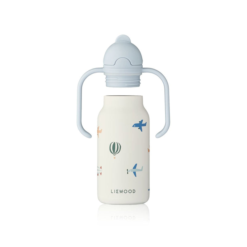 Liewood Kimmie Wasserflasche aus Stahl 250 ml - Aviator / Ecru - Wasserflasche