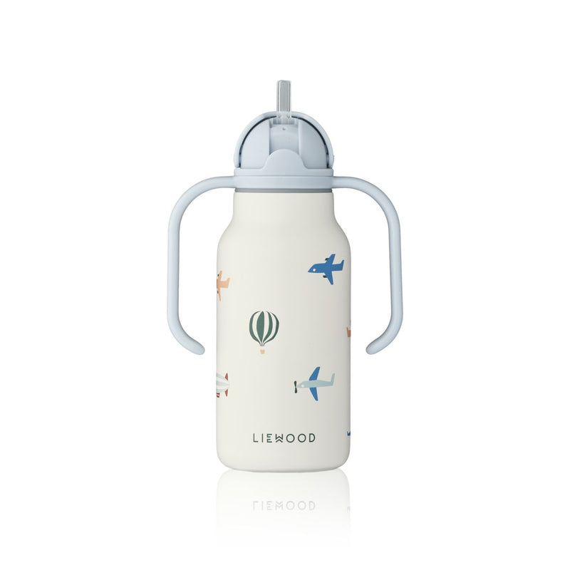 Liewood Kimmie Wasserflasche aus Stahl 250 ml - Aviator / Ecru - Wasserflasche