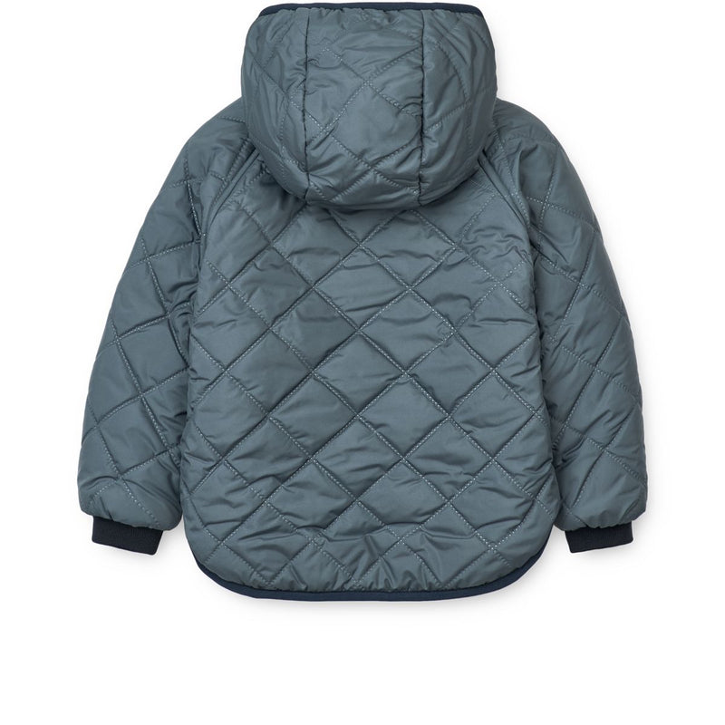 Liewood Jackson Wendbare Fleecejacke - Whale blue multi mix - Jacke