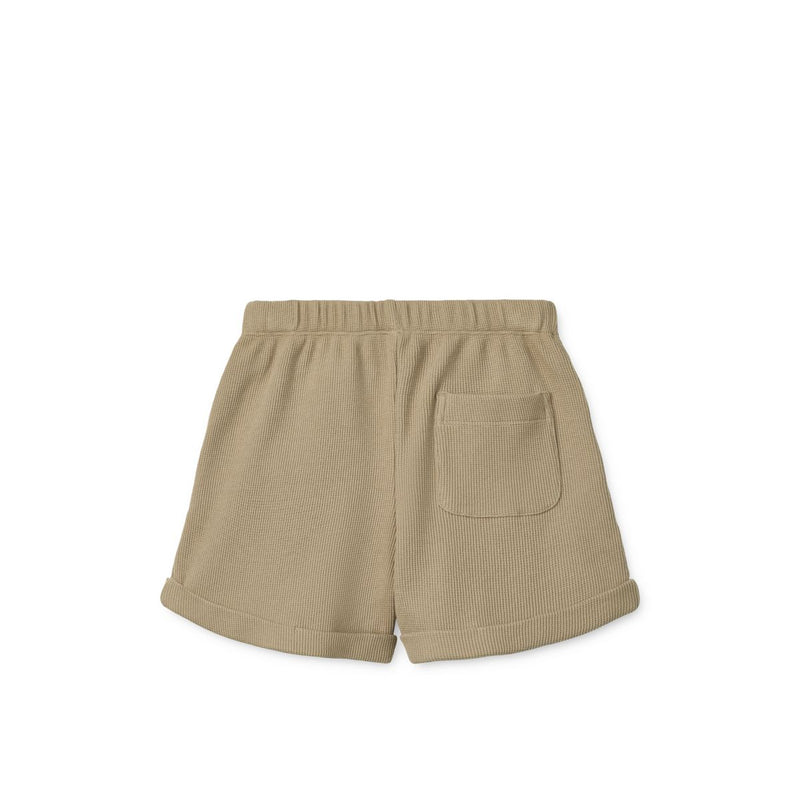 Liewood Cay Shorts mit Waffelstruktur - Mist - Shorts