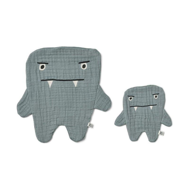 Liewood Janai Kuscheltuch -Monster 2er Pack - Monsters Blue mix - Kuscheltuch