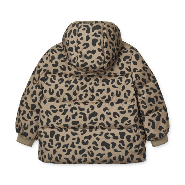 Liewood Palle Puffer-Jacke - Leo oat / Black panther - Jacke