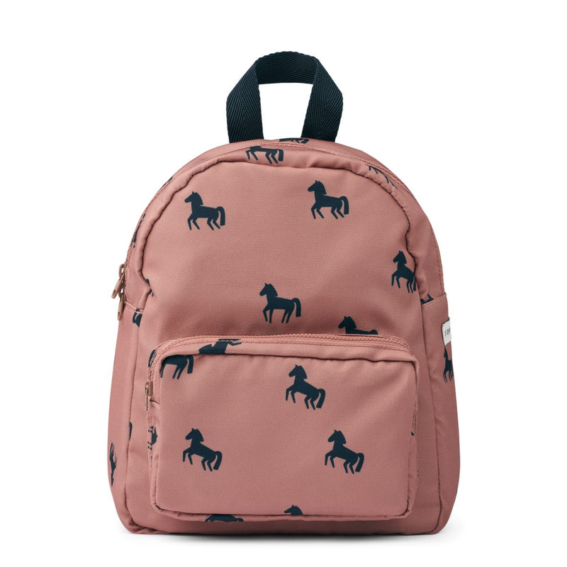 Liewood Allan Rucksack Medium - Horses / Dark rosetta - Rucksack