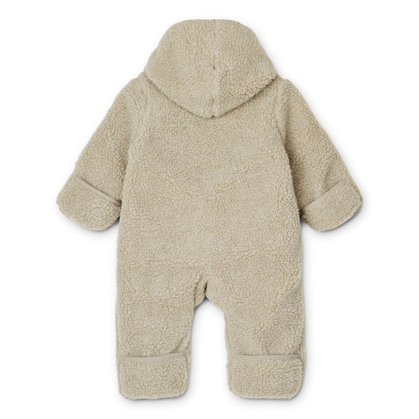 Liewood Fraser Fleece-Jumpsuit für Babys - Mist - 