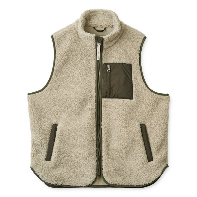 Liewood Viola Florweste Für Erwachsene - Mist / Army brown - Vest