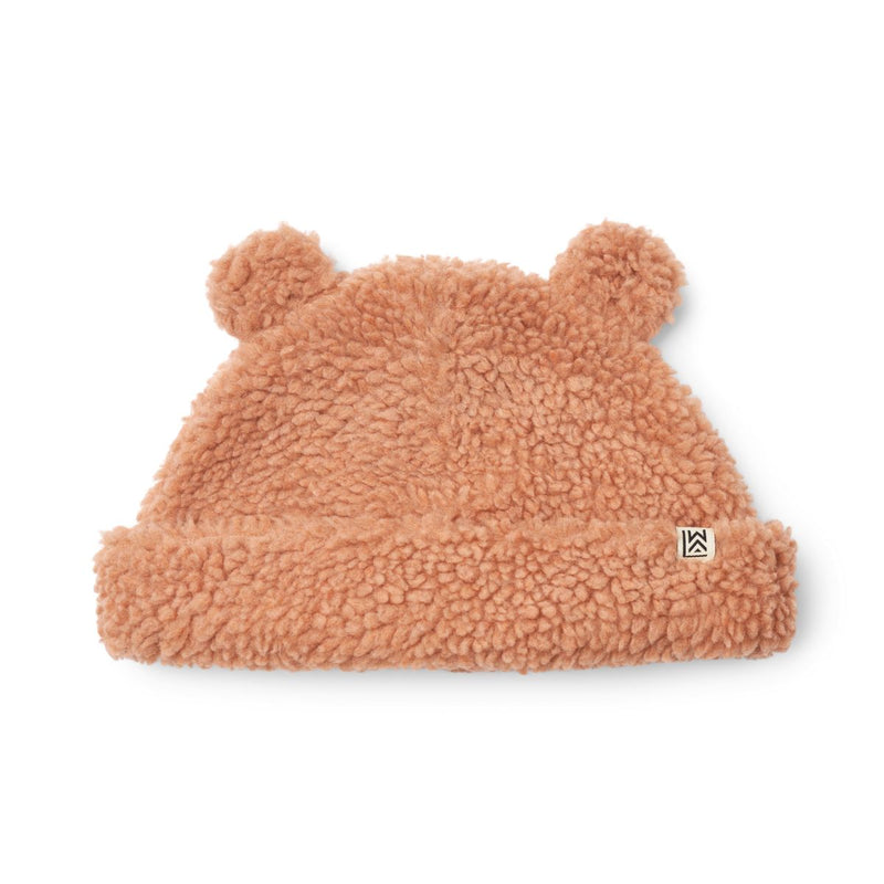 Liewood Bibi Fleece-Beanie mit Ohren - Tuscany rose - Hut & Kappe