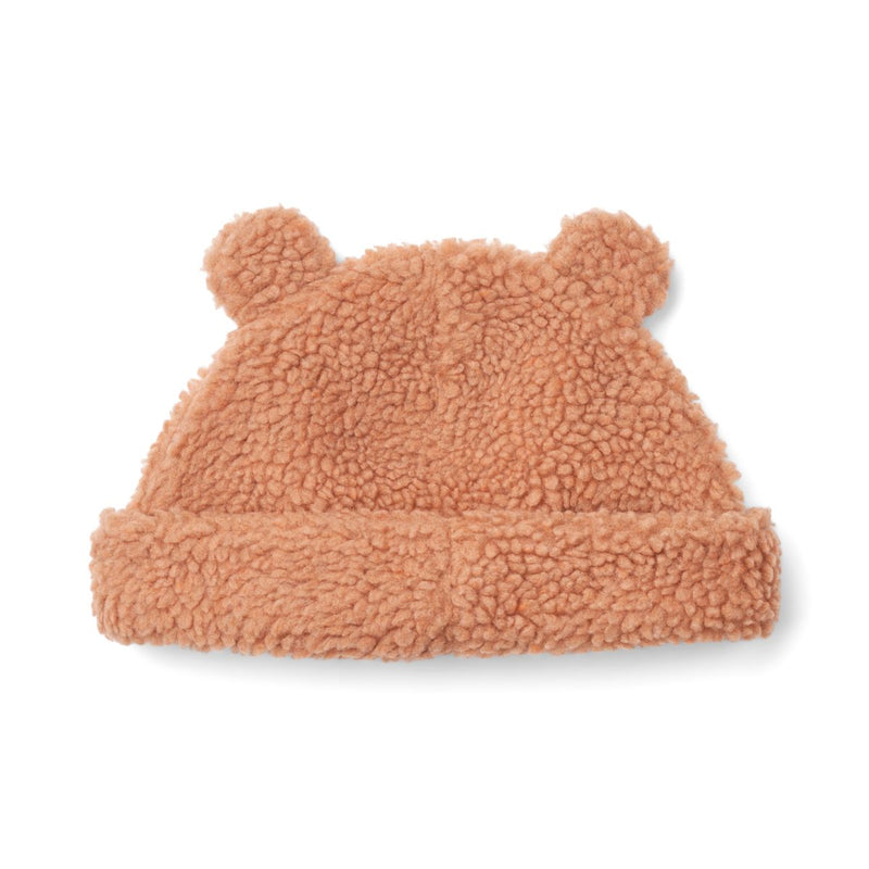 Liewood Bibi Fleece-Beanie mit Ohren - Tuscany rose - Hut & Kappe