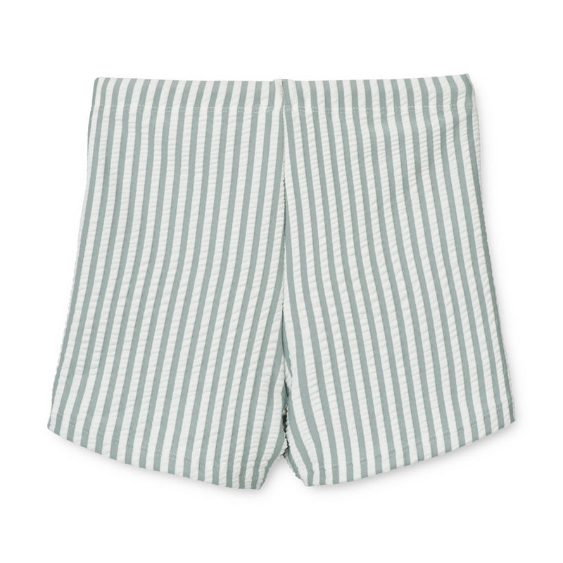 Liewood Otto Badehose - Y/D stripe: Sea blue/white - Badehose