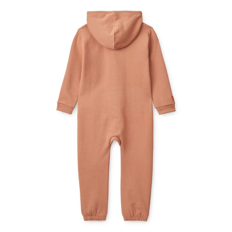 Liewood Topeka Sweat-Jumpsuit - Tuscany rose - Jumpsuits