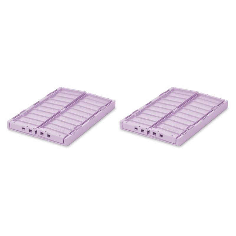 Liewood Weston Aufbewahrungsbox Medium 2er-Pack - Light lavender - Aufbewahrungsbox