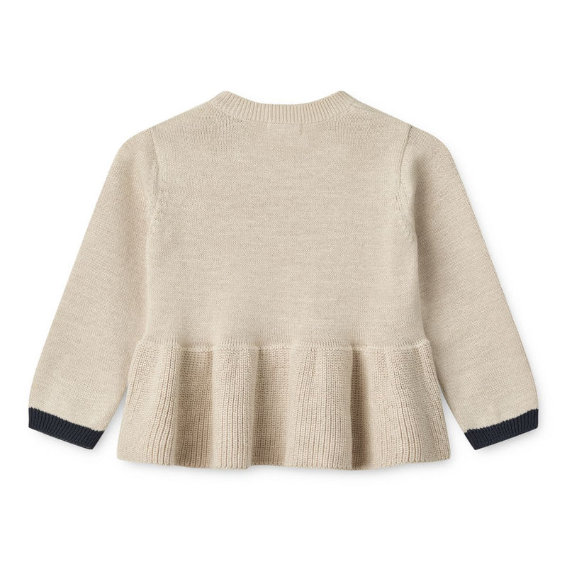 Liewood Esme Baby-Strickpullover - Sandy - Pullover