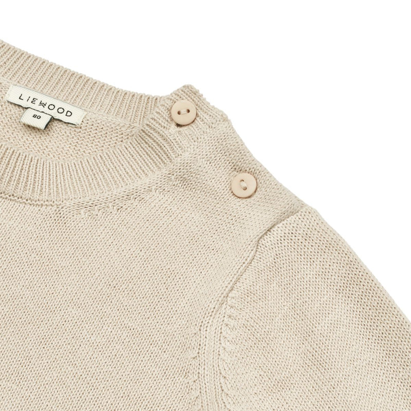 Liewood Esme Baby-Strickpullover - Sandy - Pullover