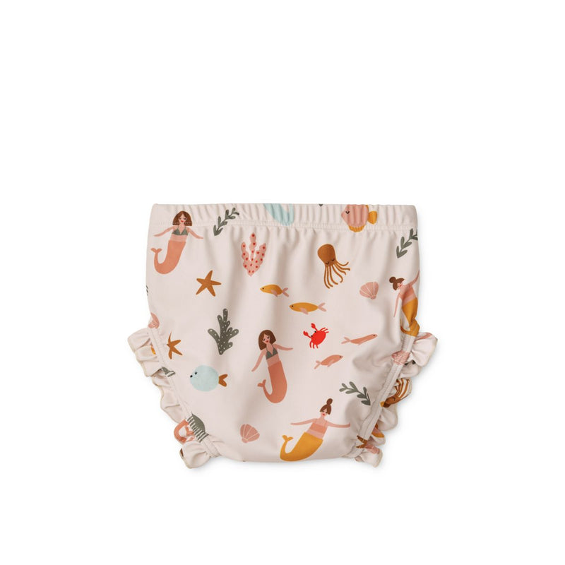 Liewood Mila Baby Badehose - Mermaids / Sandy - Badehose