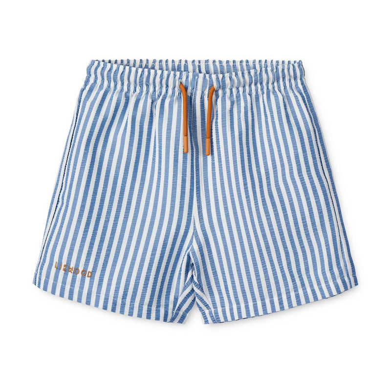 Liewood Duke Badehose mit Streifen - Y/D stripe Riverside / Creme de la creme - Badeshorts