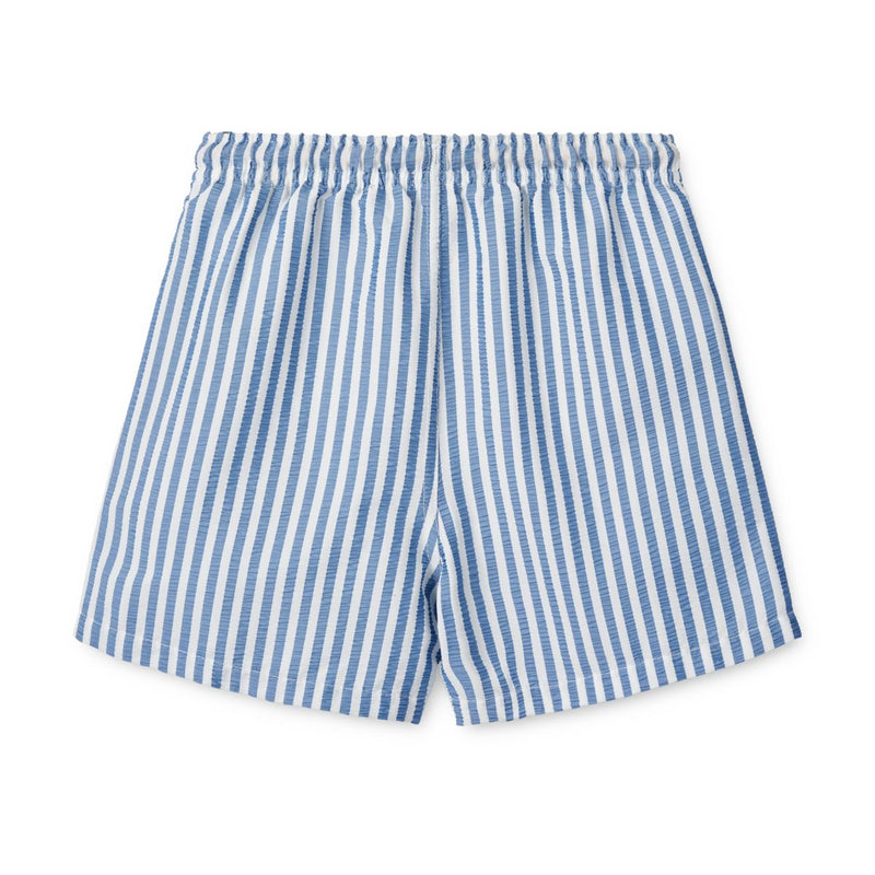 Liewood Duke Badehose mit Streifen - Y/D stripe Riverside / Creme de la creme - Badeshorts